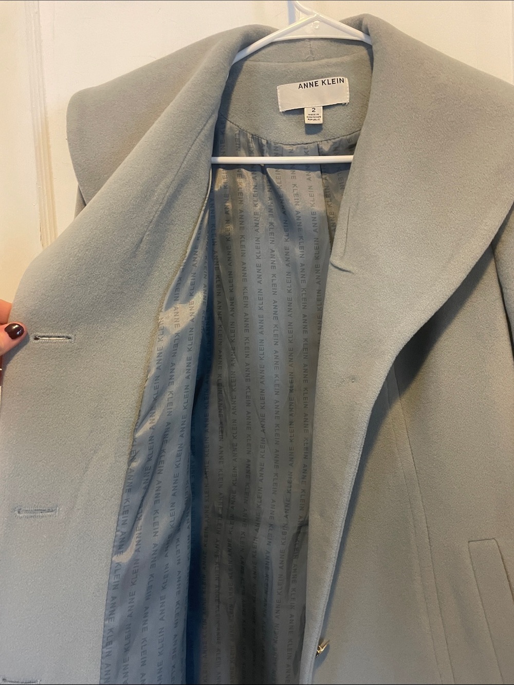 Anne Klein Overcoat - Picture 3 of 4
